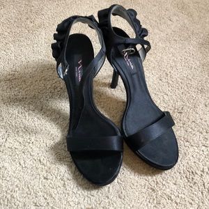 Nina satin dress sandals